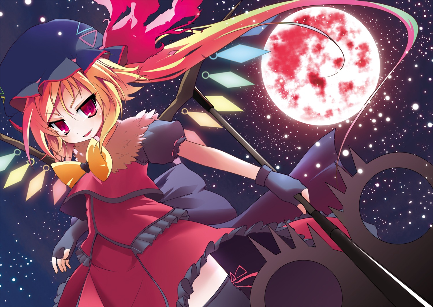 bell_(satappe) flandre_scarlet touhou wings