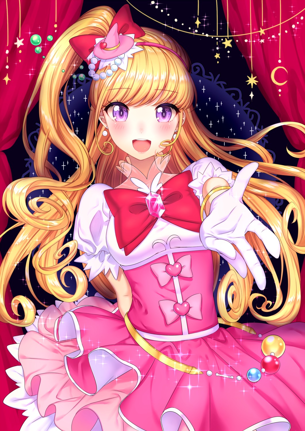 asahina_mirai dress mahou_girls_precure! pretty_cure umeno_(shio1205)