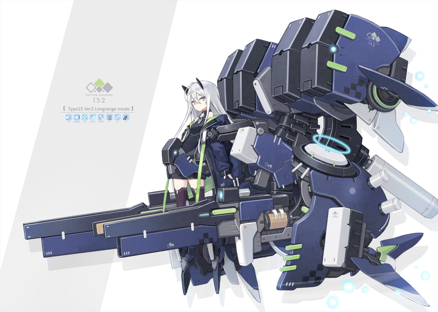 horns mecha_musume poco thighhighs