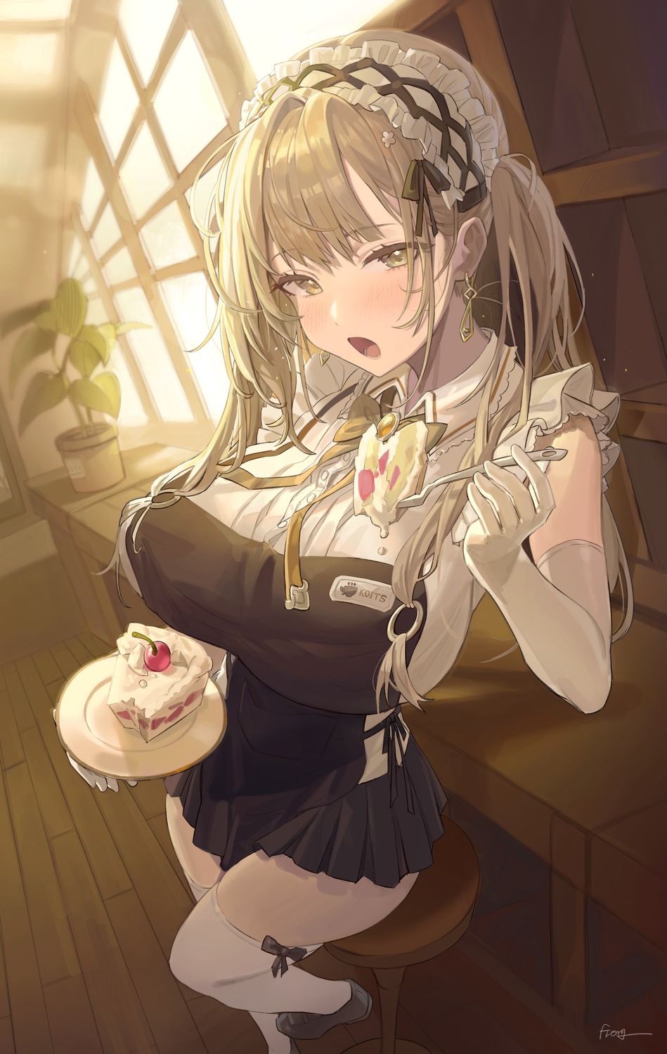 artist_revision freng maid thighhighs