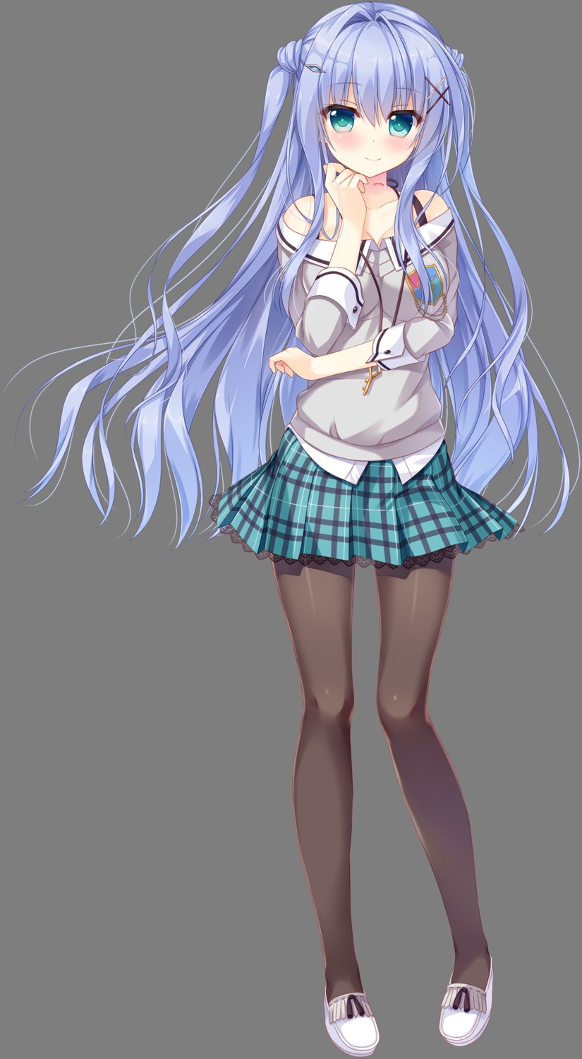 ameto_yuki cleavage karenai_sekai_to_owaru_hana kotose_(karenai_sekai_to_owaru_hana) pantyhose sweet&tea transparent_png