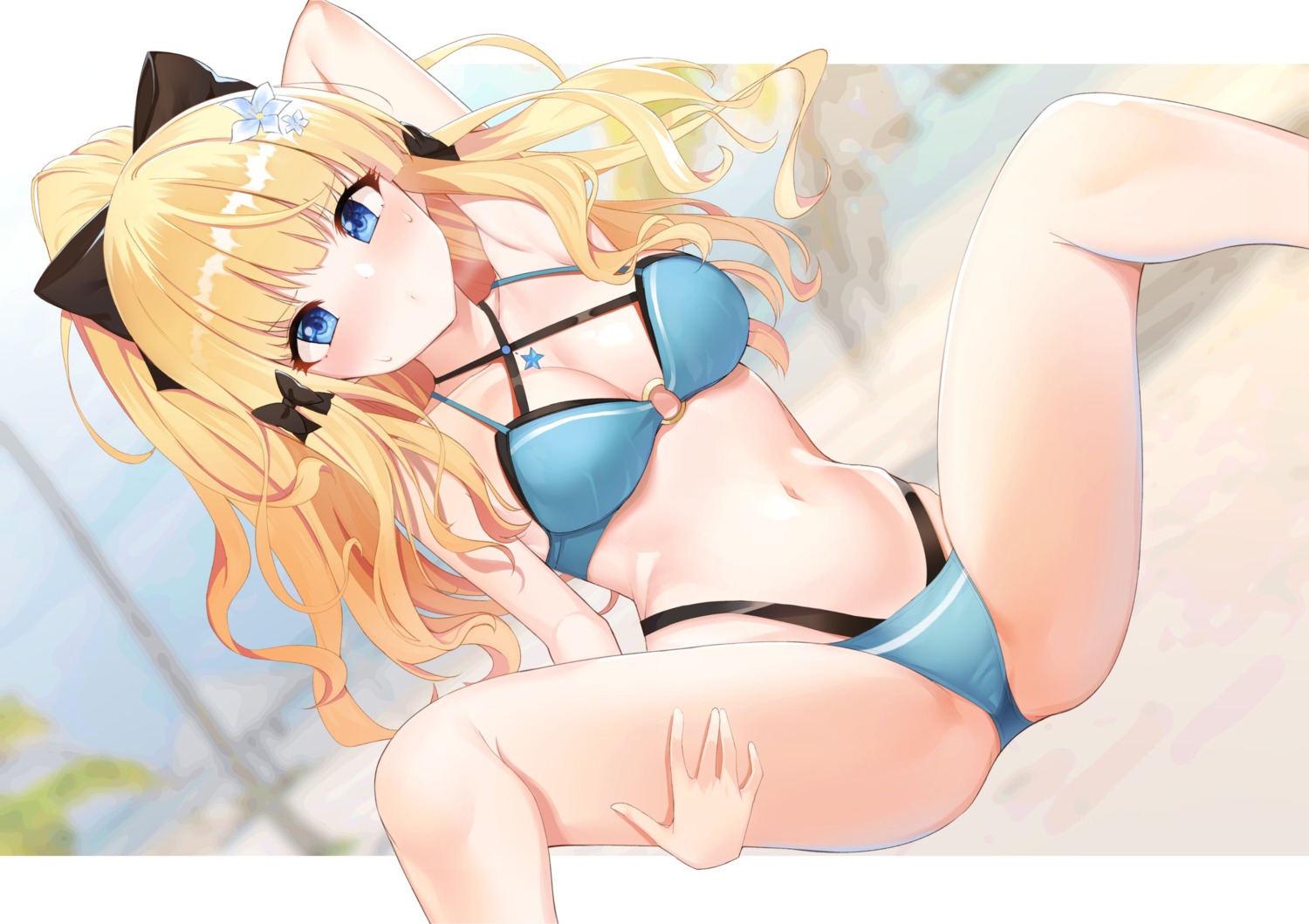 amrita_(amber78gou) bikini princess_connect princess_connect!_re:dive sasaki_saren swimsuits