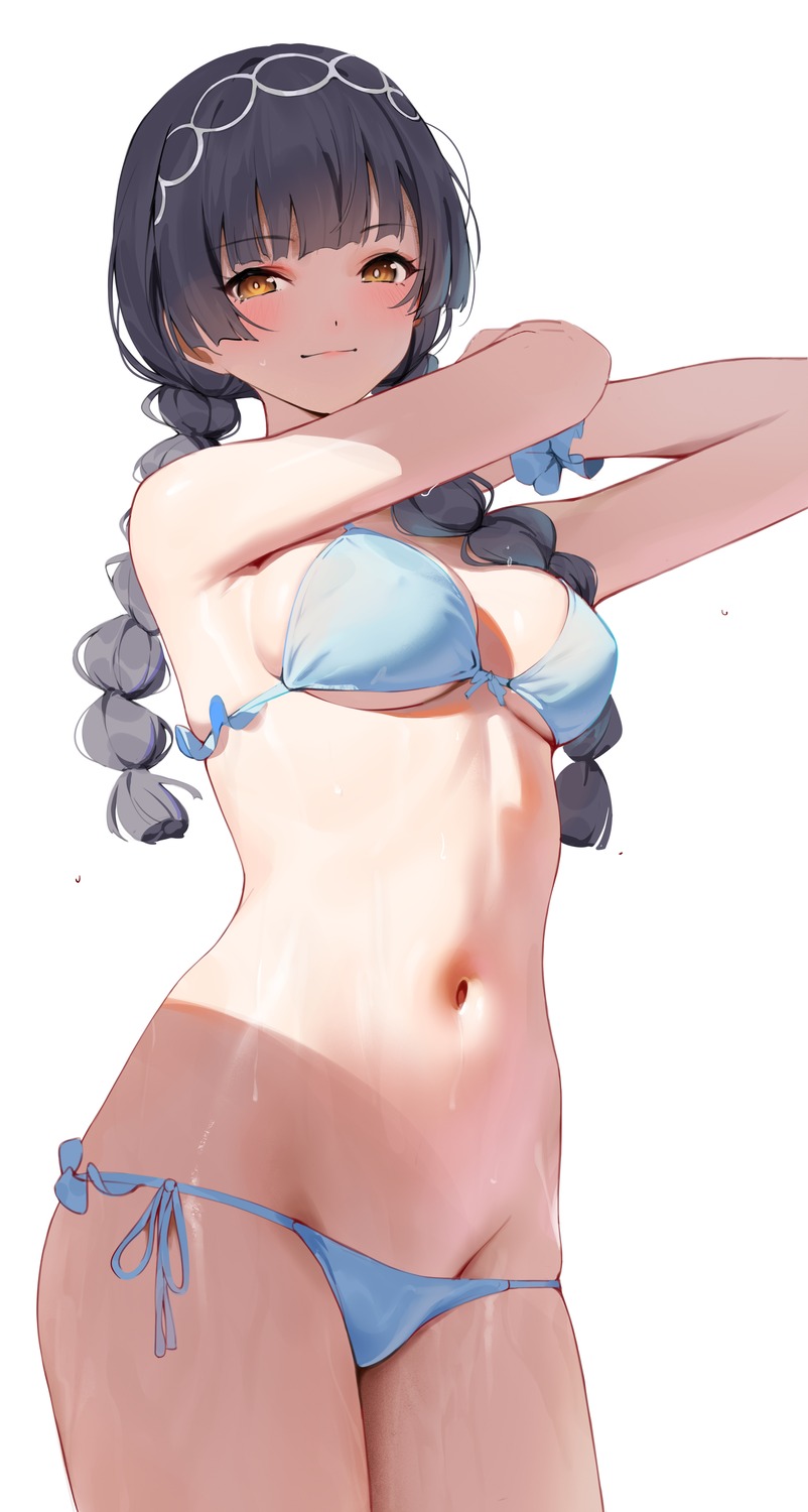 bikini gin00 mayuzumi_fuyuko swimsuits the_idolm@ster the_idolm@ster_shiny_colors