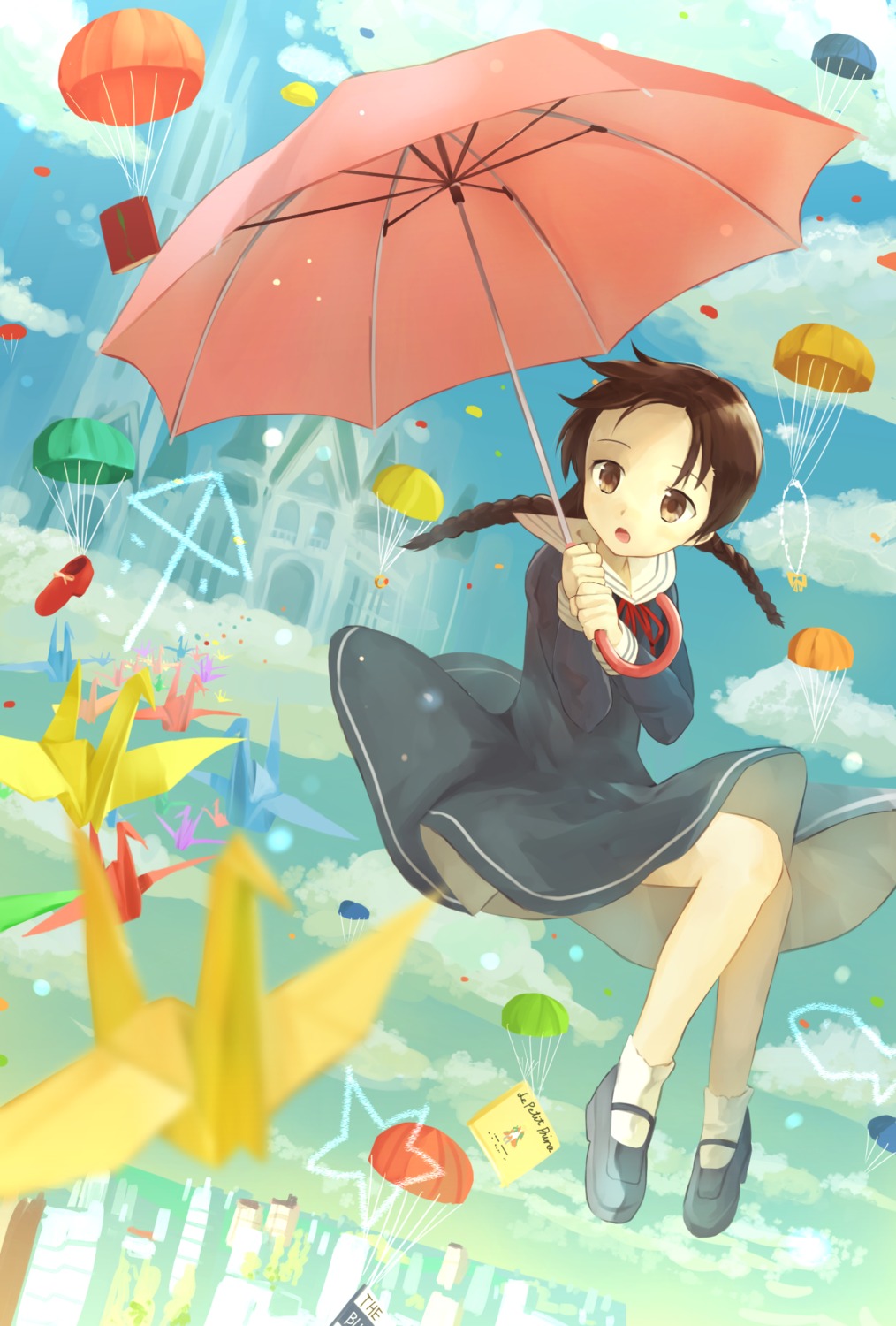 cocolo_(co_co_lo) seifuku umbrella