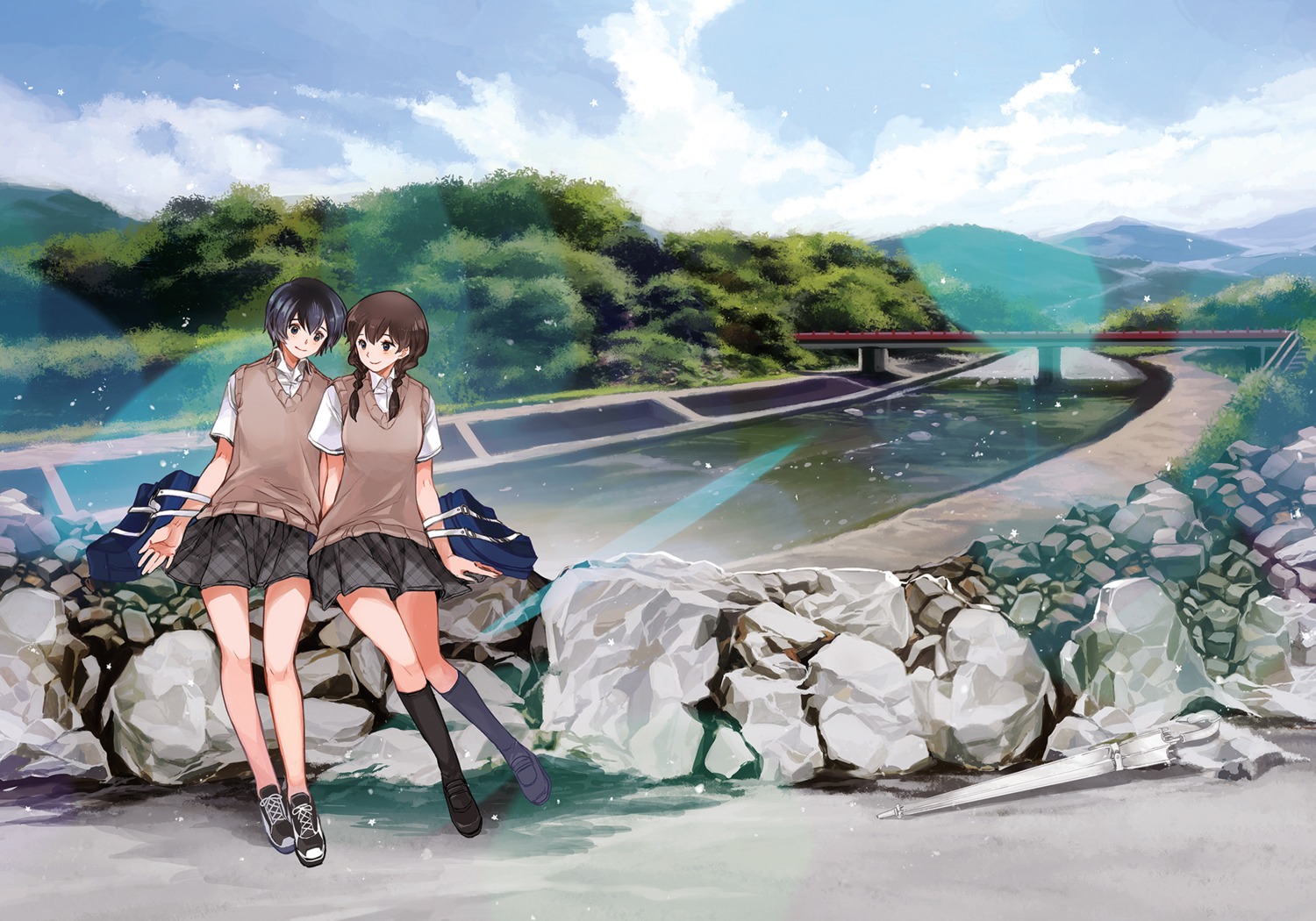 chris landscape seifuku yuri