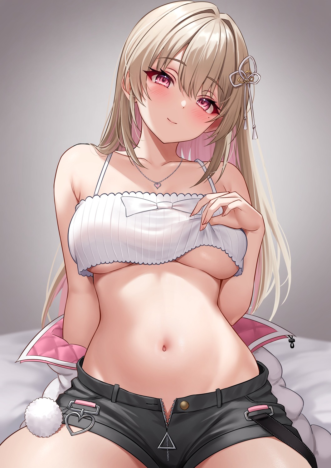 ayaginu_temari holika_baby isekai_tensei_shite_v_ni_narimashita no_bra underboob