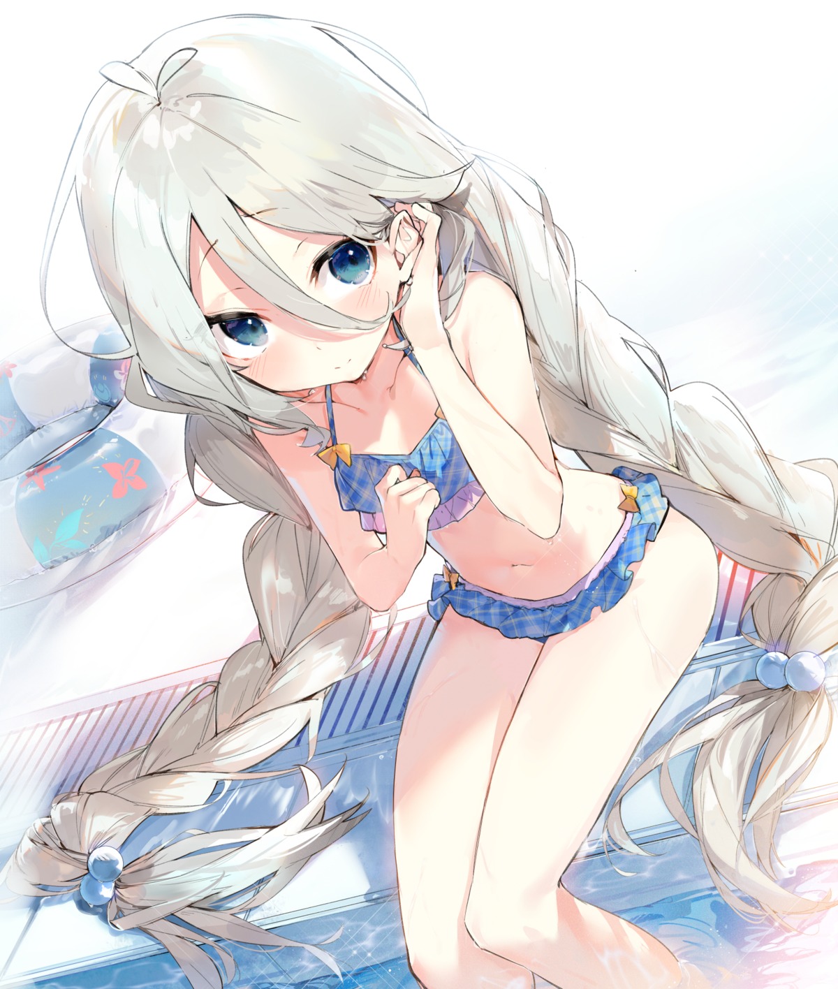 aida_(chinhung0612) bikini kokkoro natsume_kokoro princess_connect princess_connect!_re:dive swimsuits wet