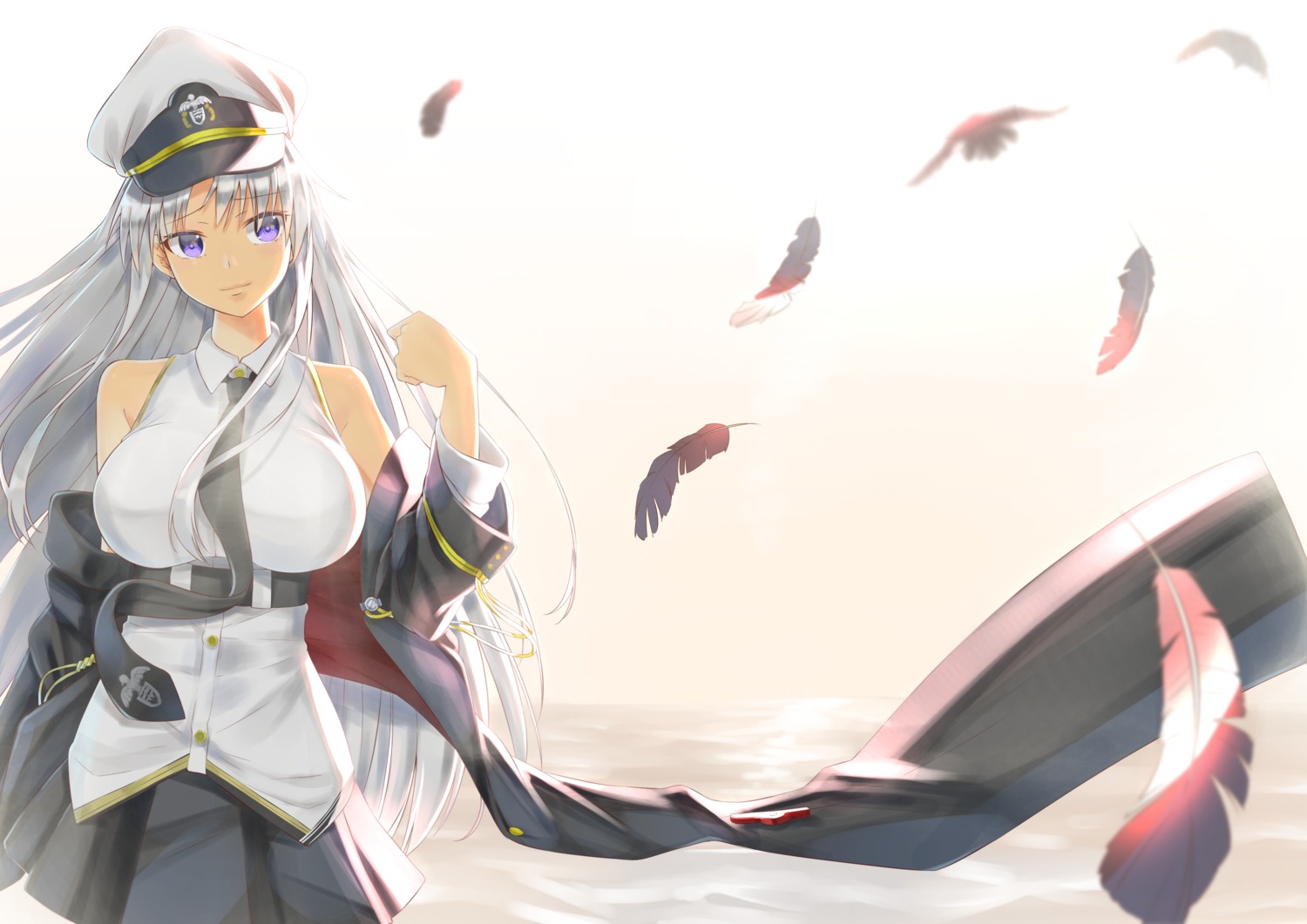 azur_lane enterprise_(azur_lane) uniform yamanokami_eaka