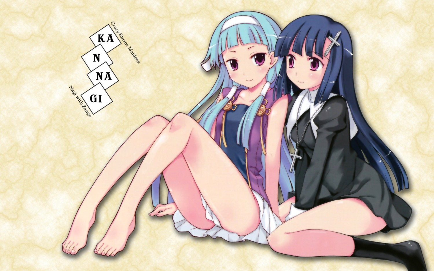 kannagi_crazy_shrine_maidens nagi wallpaper zange