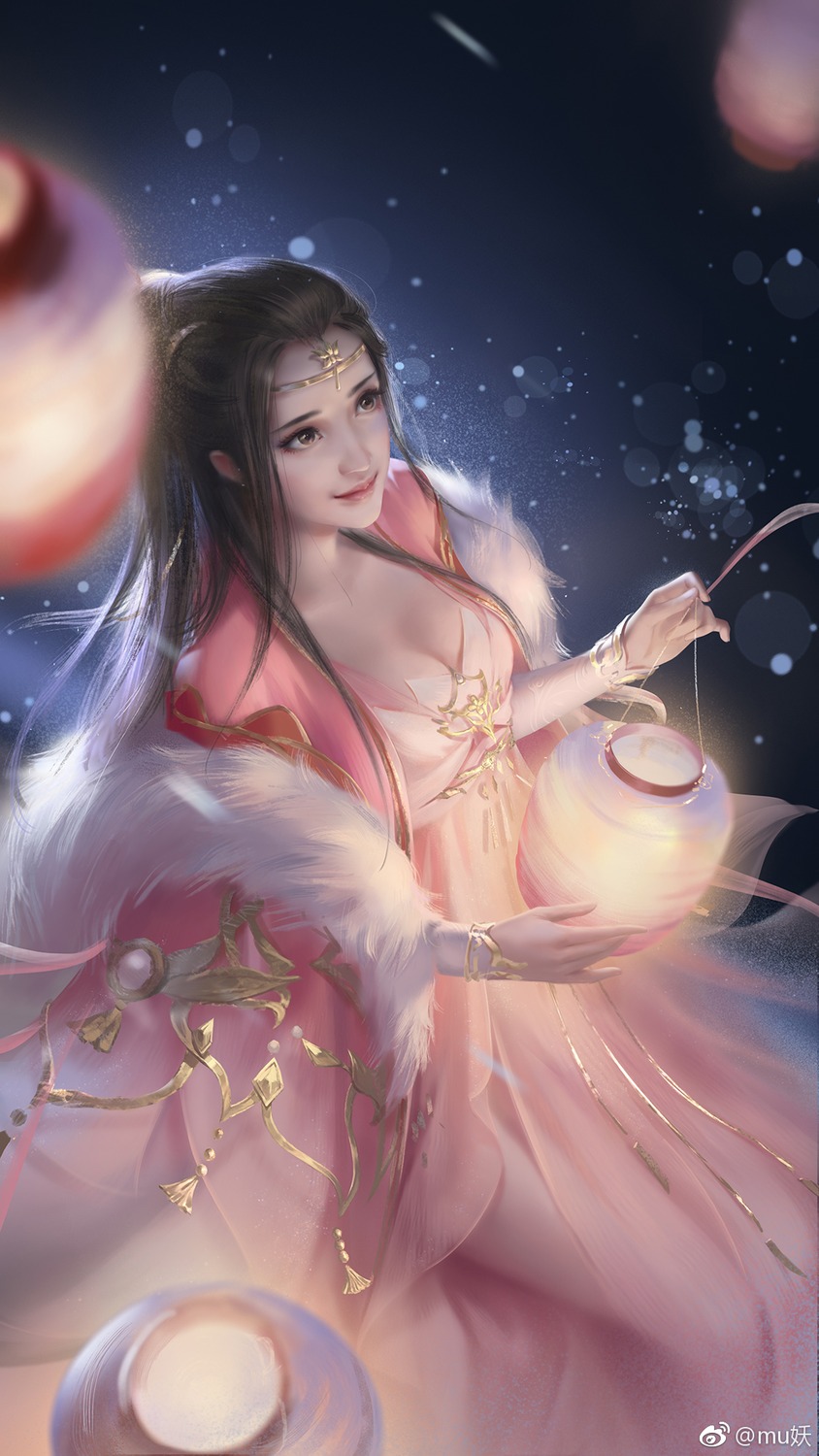 asian_clothes cleavage jx_online_3 li_miao see_through watermark
