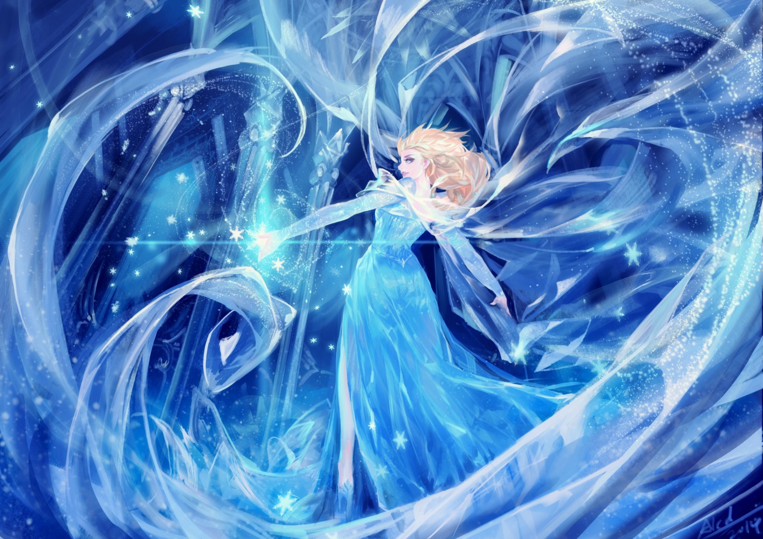 alcd dress elsa_(frozen) frozen