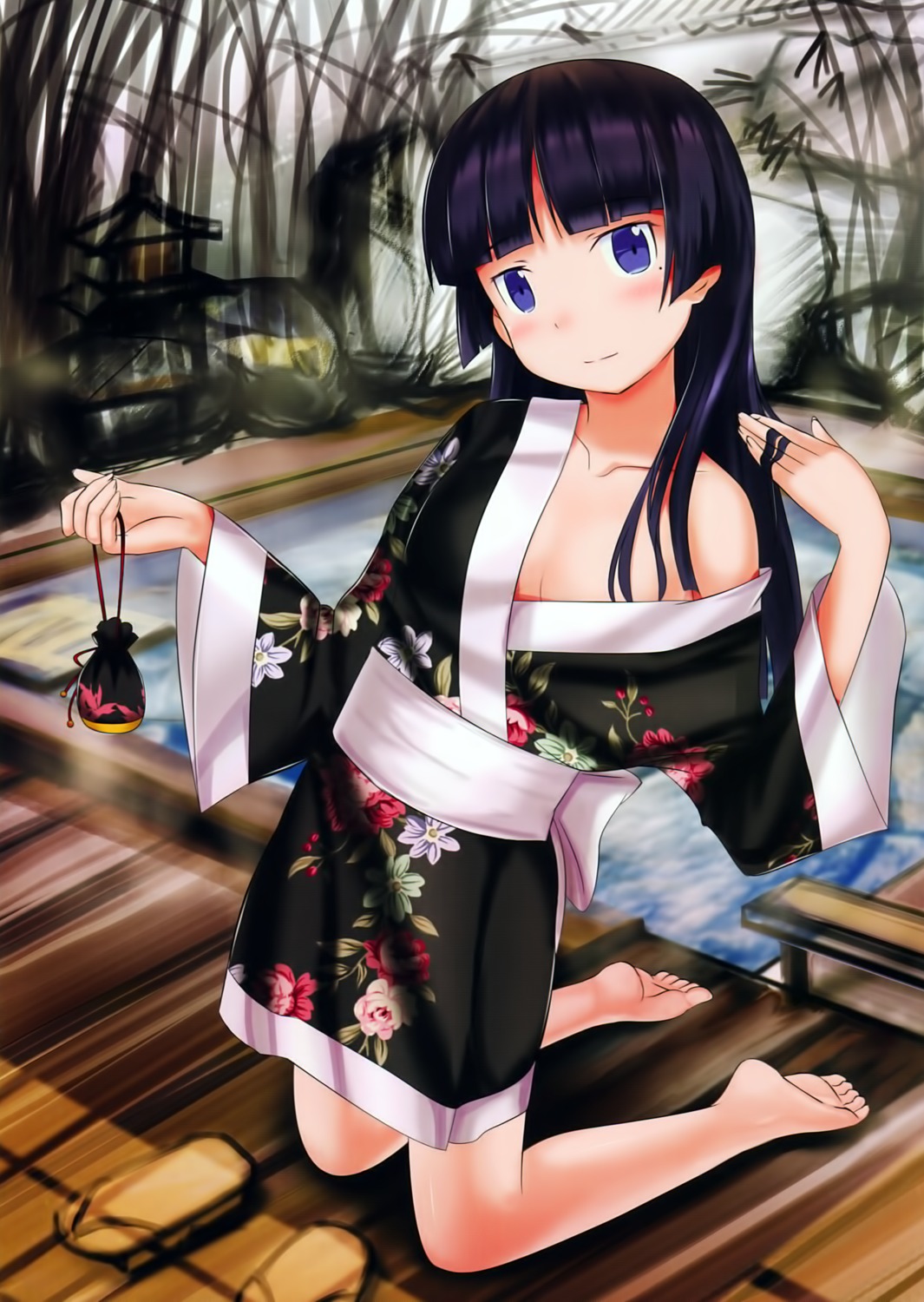 edogawakid gokou_ruri ore_no_imouto_ga_konnani_kawaii_wake_ga_nai yukata