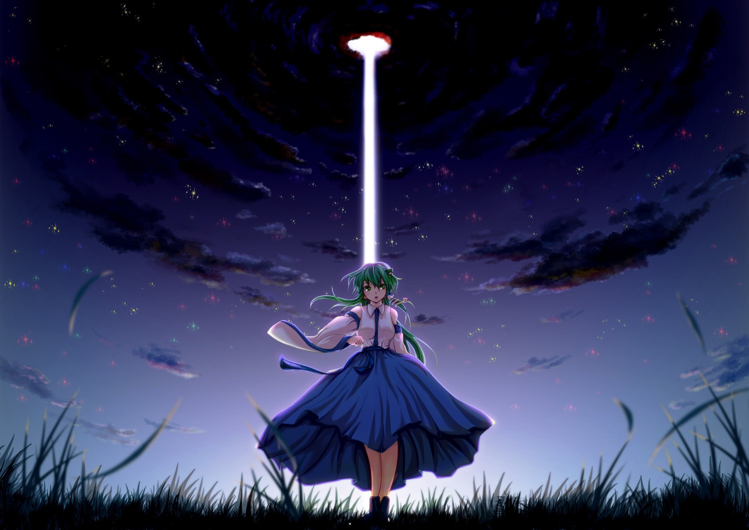 azusayumi_meme kochiya_sanae touhou