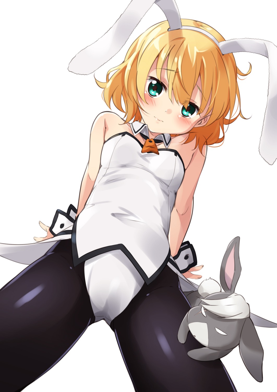 animal_ears bunny_ears bunny_girl gochuumon_wa_usagi_desu_ka? kirima_sharo moso pantyhose wild_geese