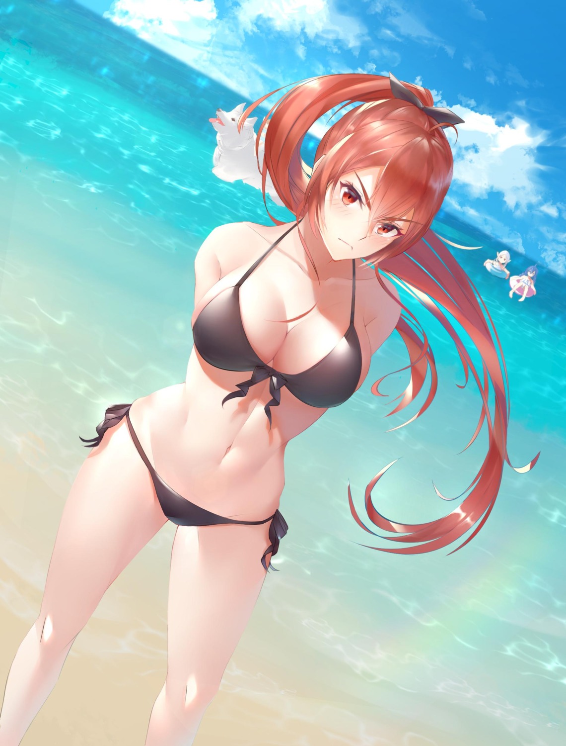 bikini eris_boreas_greyrat mushoku_tensei rausu_(undeadmachine) swimsuits