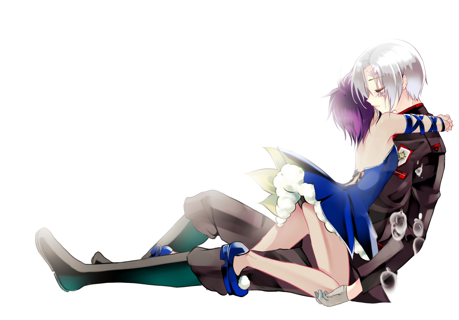 allen_walker d.gray-man dress kurabayashi_matoni lenalee_lee pantsu