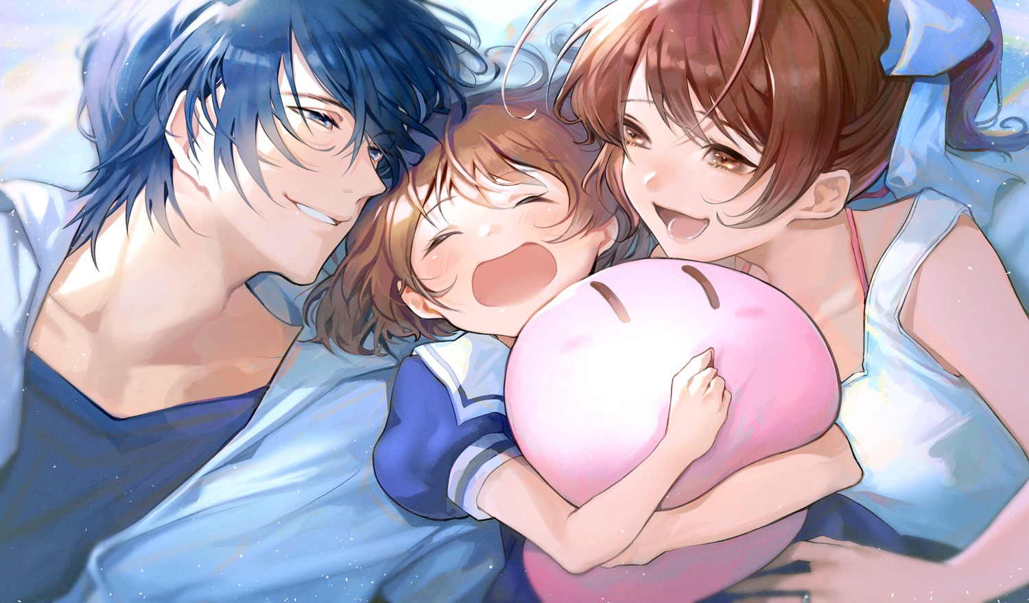 clannad clannad_after_story furukawa_nagisa okazaki_tomoya okazaki_ushio rize seifuku