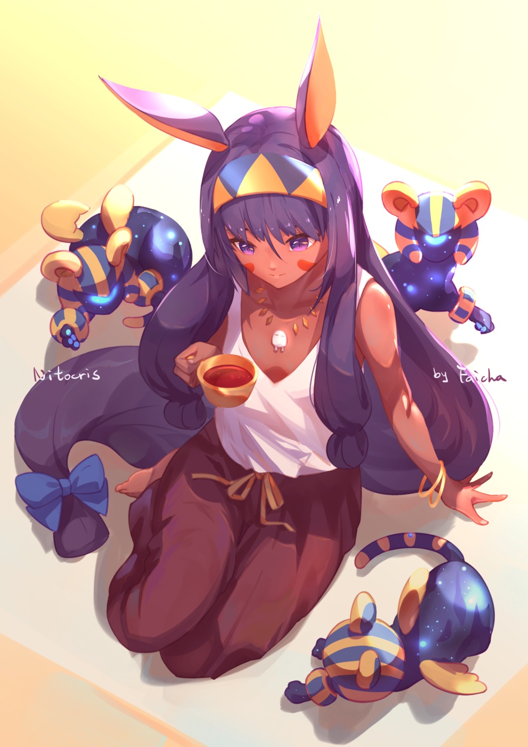 animal_ears faicha fate/grand_order nitocris_(fate/grand_order)