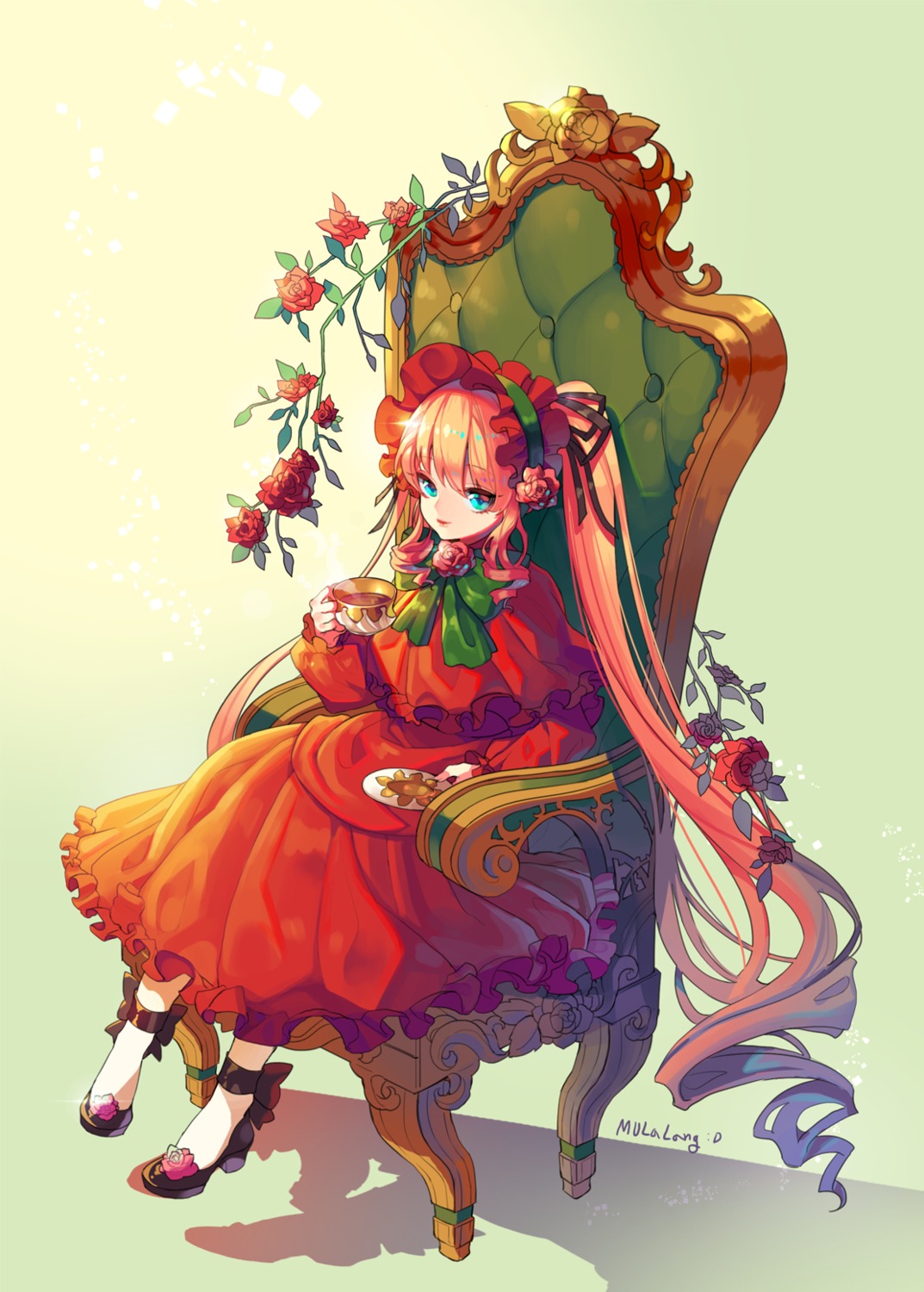 dress heels lolita_fashion mulalang rozen_maiden shinku