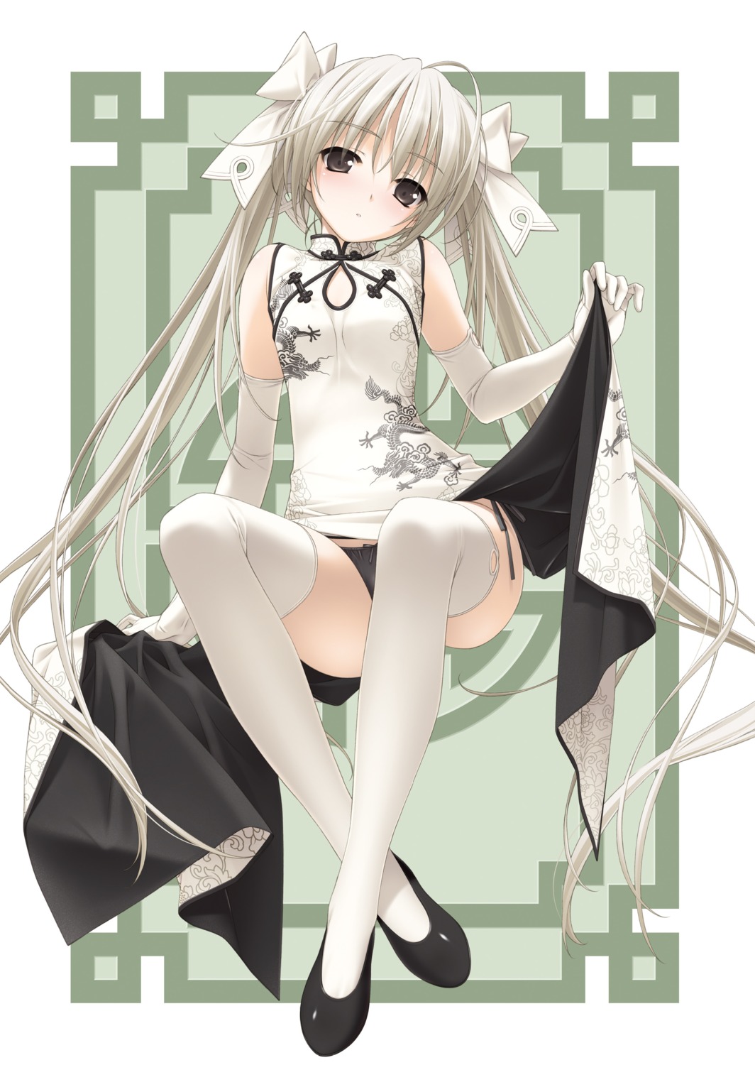 chinadress hashimoto_takashi kasugano_sora pantsu possible_duplicate sphere thighhighs yosuga_no_sora