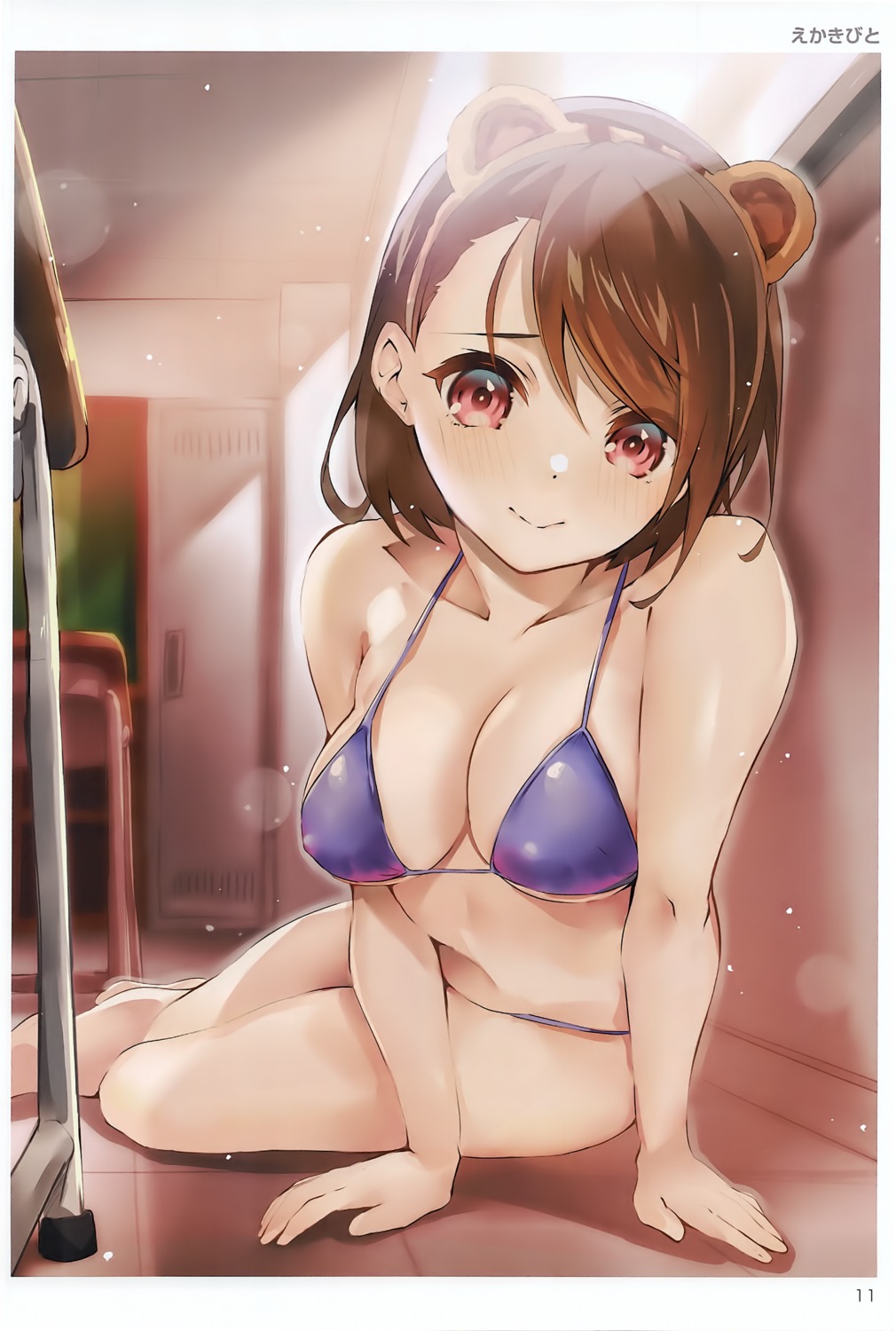 bikini cleavage ekakibito swimsuits toranoana