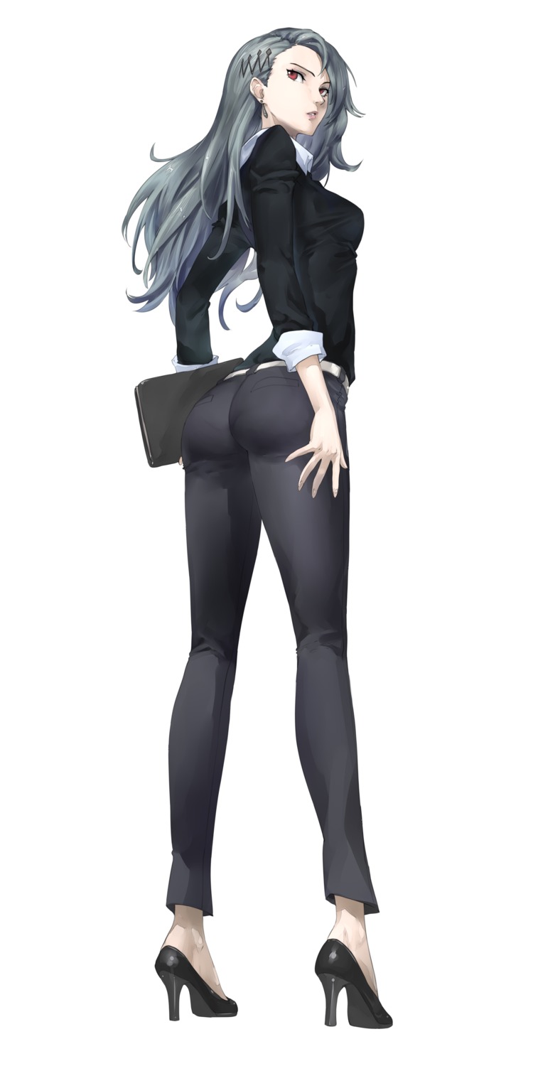 ass heels niijima_sae ozkh persona_5