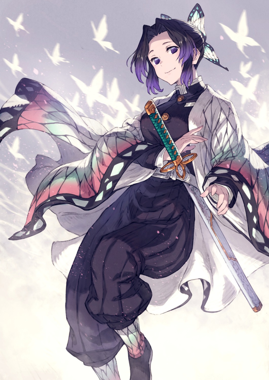 Source Fitspi Demon Slayer Knife Sword Weapon Cosplay Tanjirou Kochou  Shinobu Devils Blade 11 Samurai Sword Katana Model Pu on malibabacom