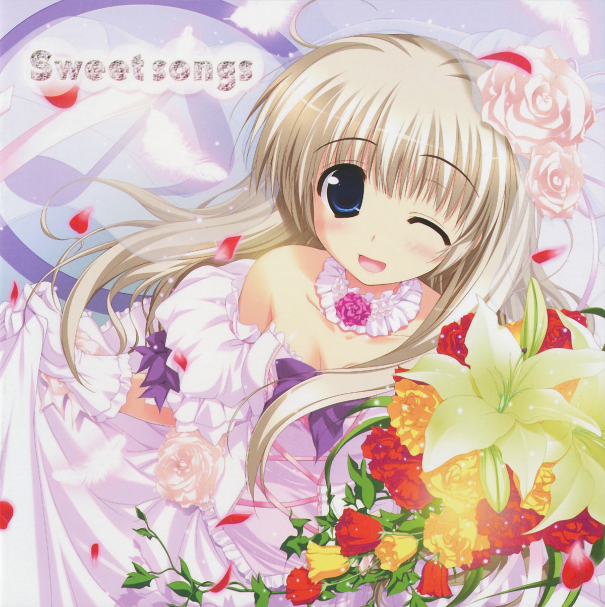 clochette daikanyama_sumire disc_cover dress oshiki_hitoshi suzunone_seven wedding_dress