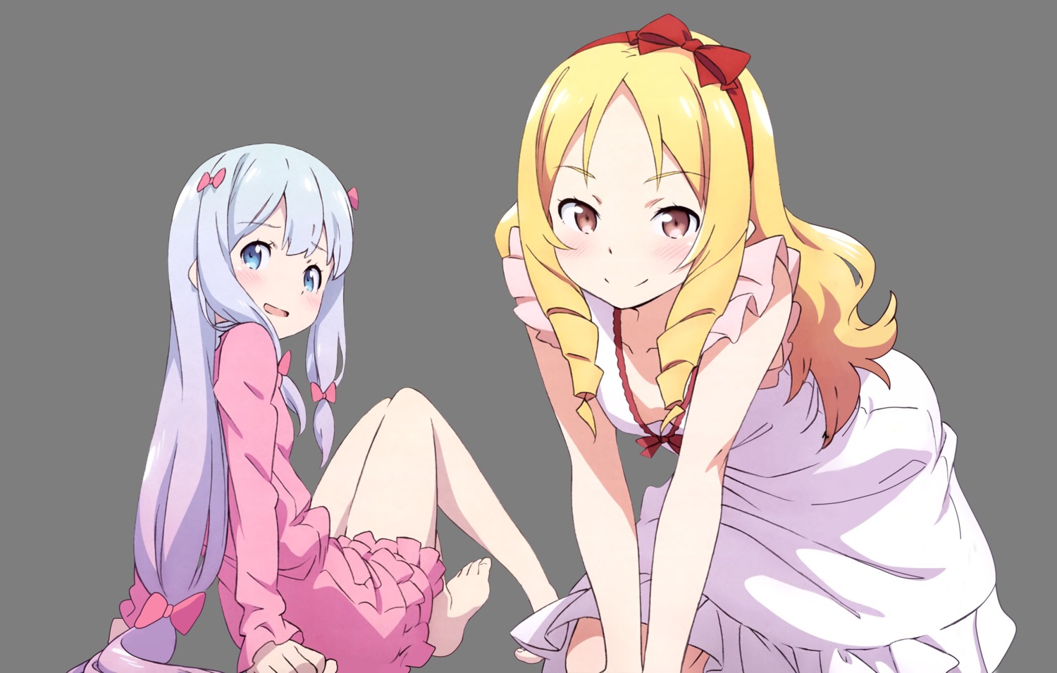 dress eromanga-sensei izumi_sagiri no_bra pajama tagme transparent_png yamada_elf