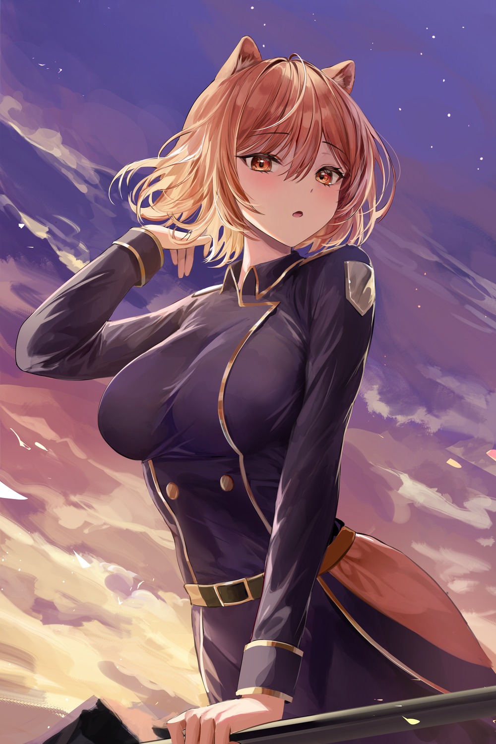 animal_ears lillly nekomimi uniform