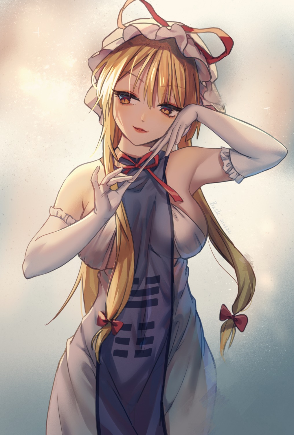 bzsk. dress touhou yakumo_yukari