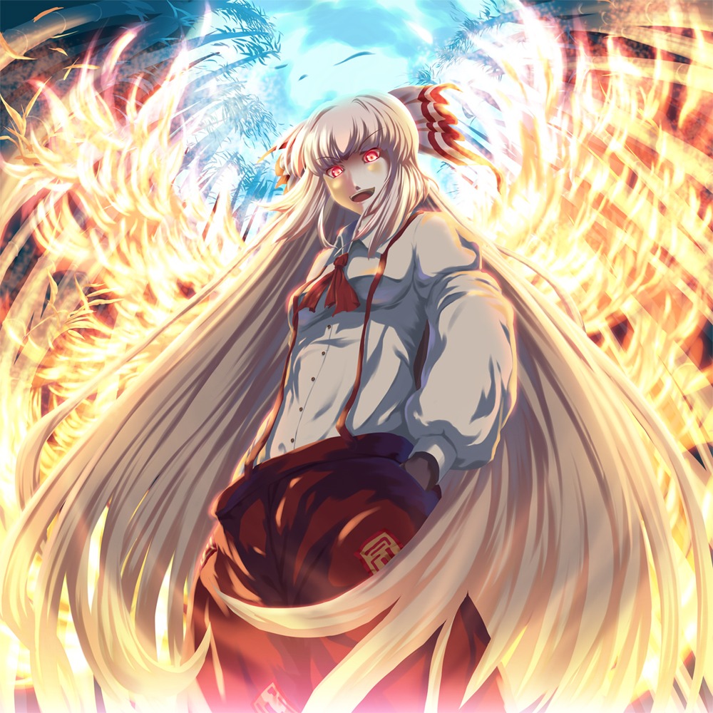 fujiwara_no_mokou mafu touhou wings