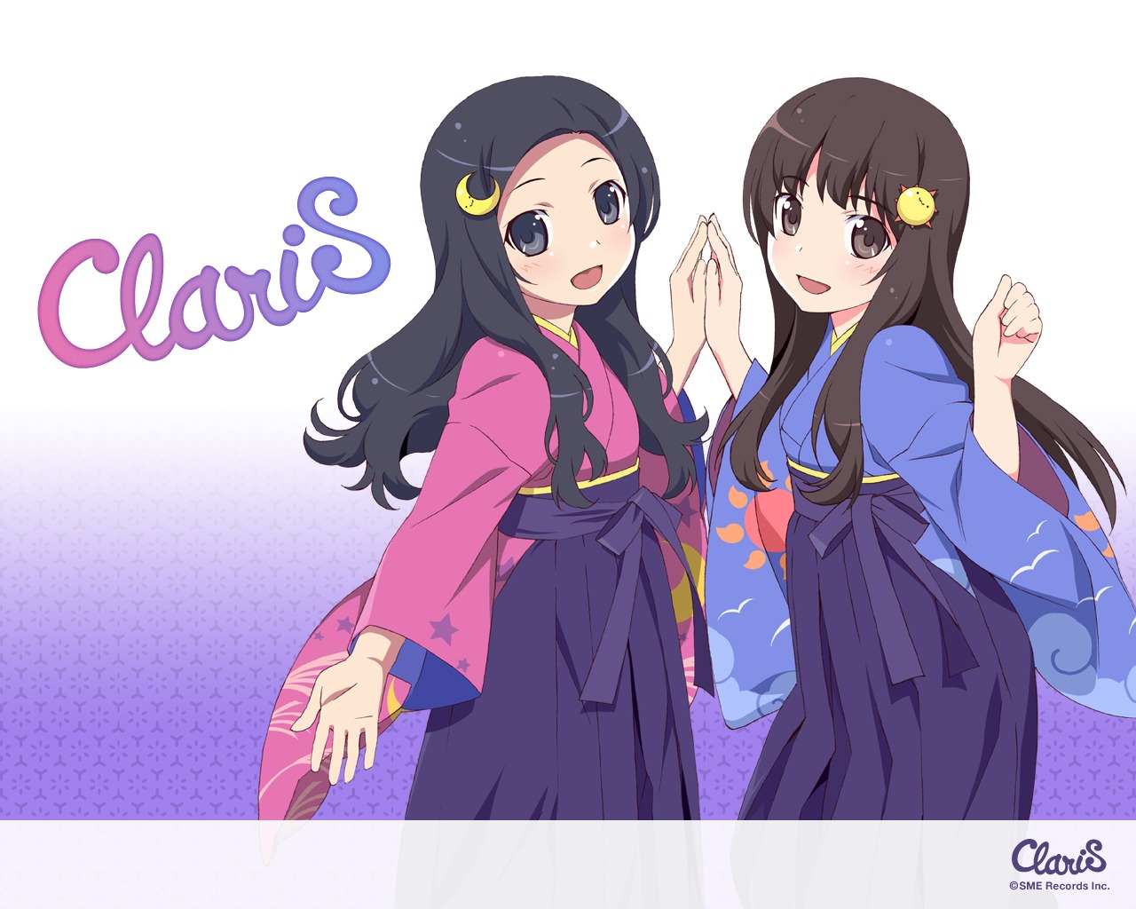 alice_(claris) clara claris japanese_clothes wallpaper watanabe_akio