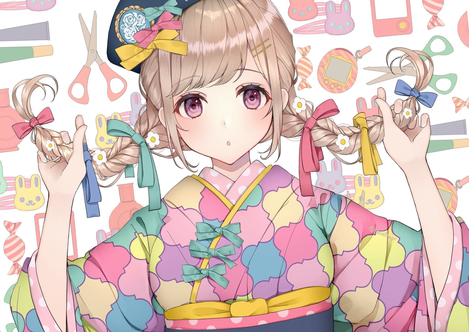 kimono usamochi.