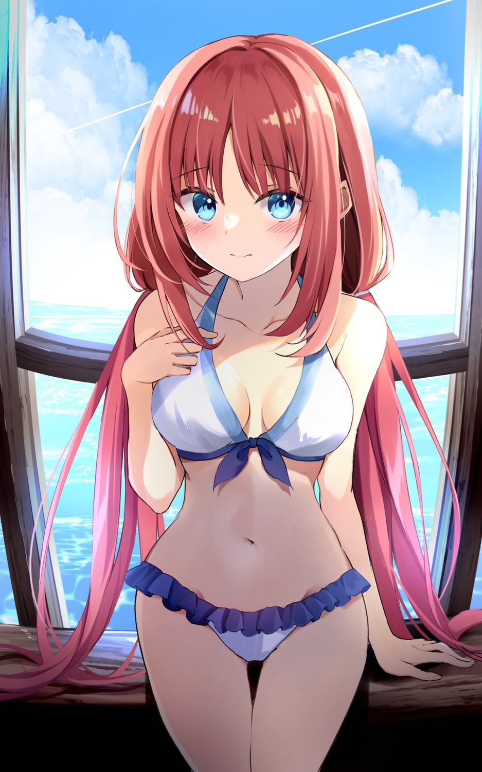 bikini genshin_impact hyurasan nilou swimsuits