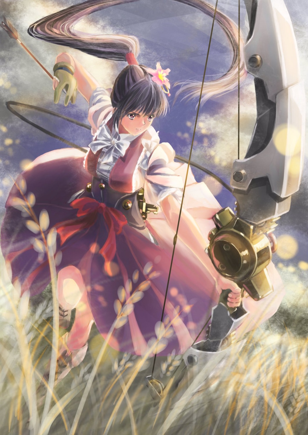 ayame_(kabaneri) ebisu_takuma koutetsujou_no_kabaneri weapon