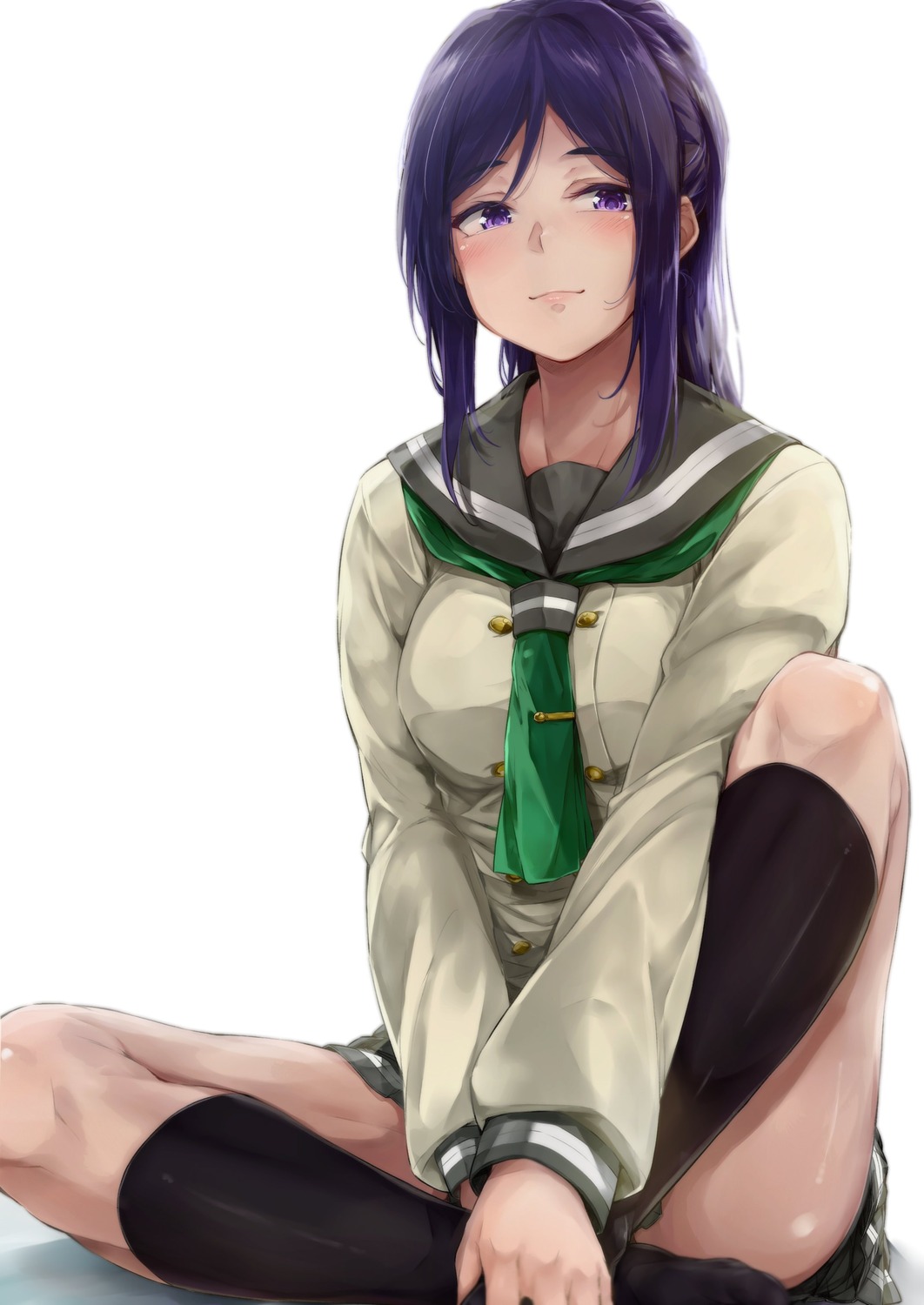 love_live!_sunshine!! matsuura_kanan napo8593 seifuku