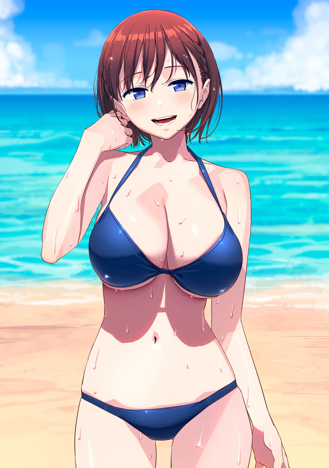 ai-chan_(getsuyoubi_no_tawawa) bikini getsuyoubi_no_tawawa himura_kiseki swimsuits wet