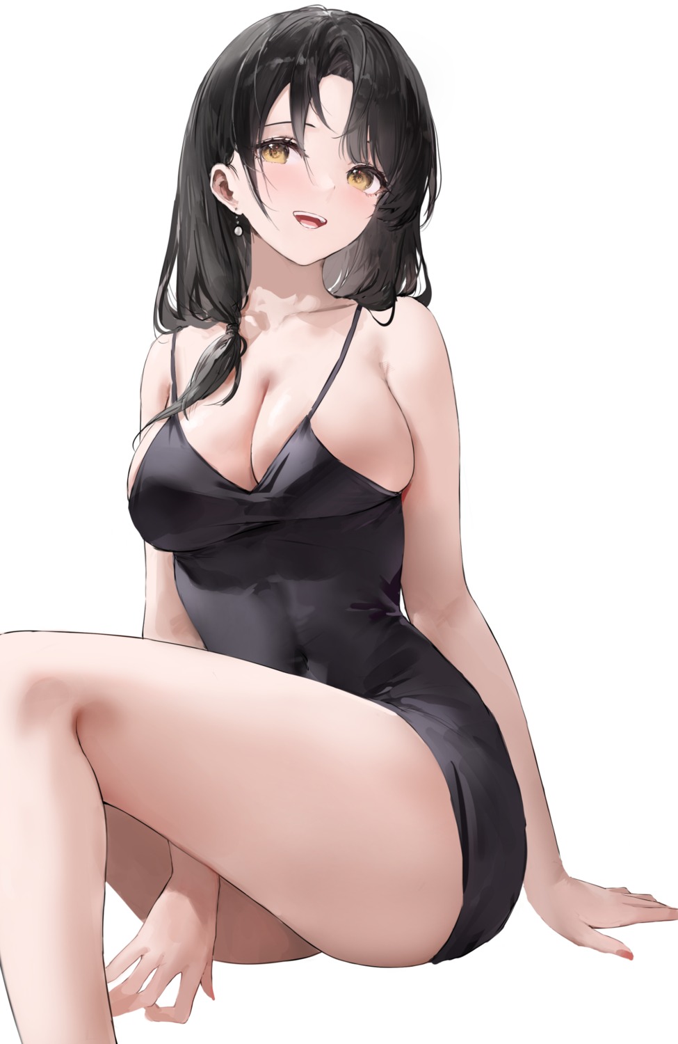 haori_io lingerie no_bra