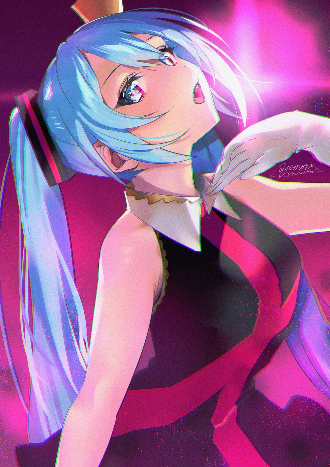 ayamori_mimi dress hatsune_miku vocaloid