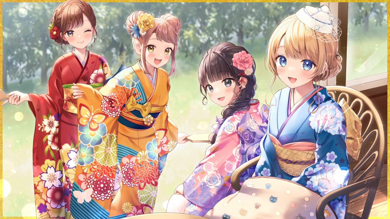 kimono momoshiki_tsubaki wallpaper