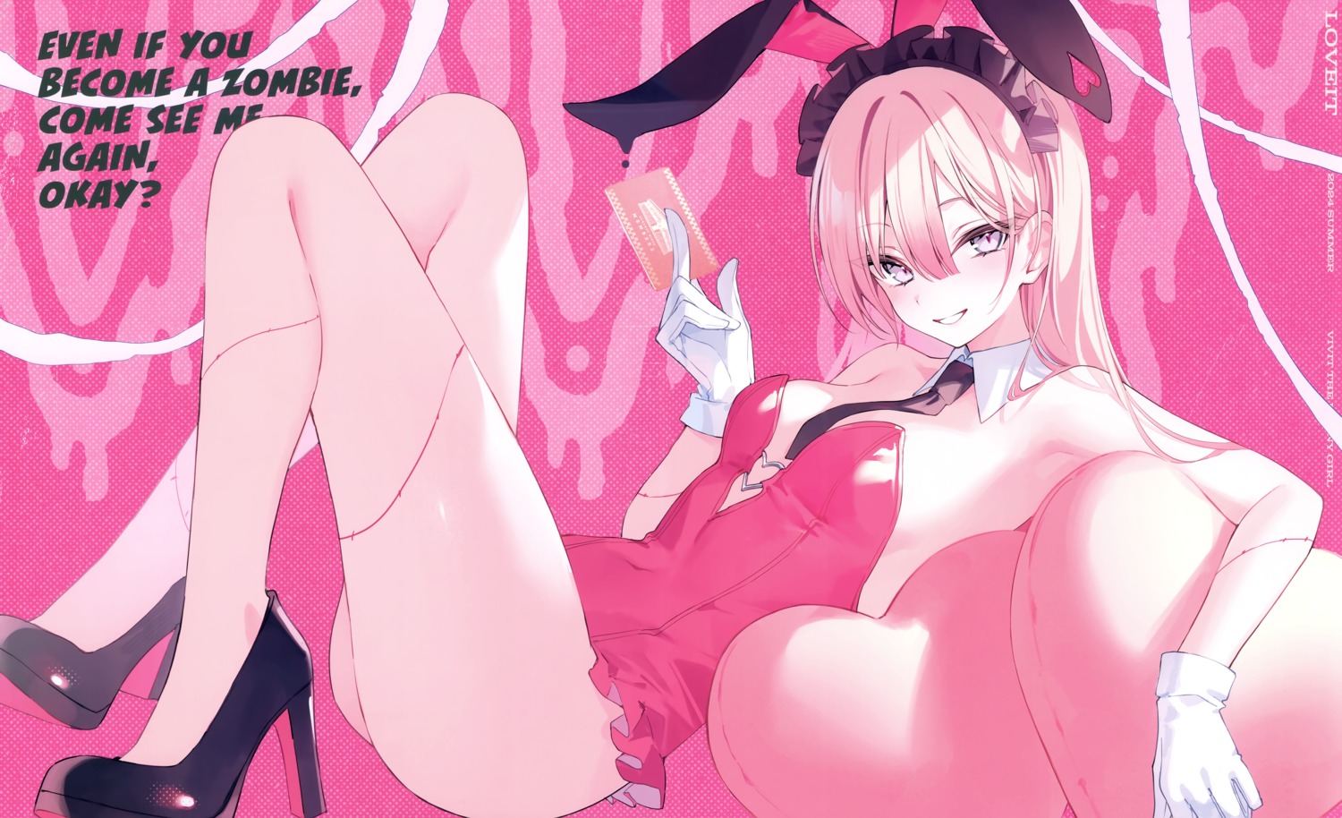 animal_ears bunny_ears bunny_girl heels no_bra rurudo rurudot vivit