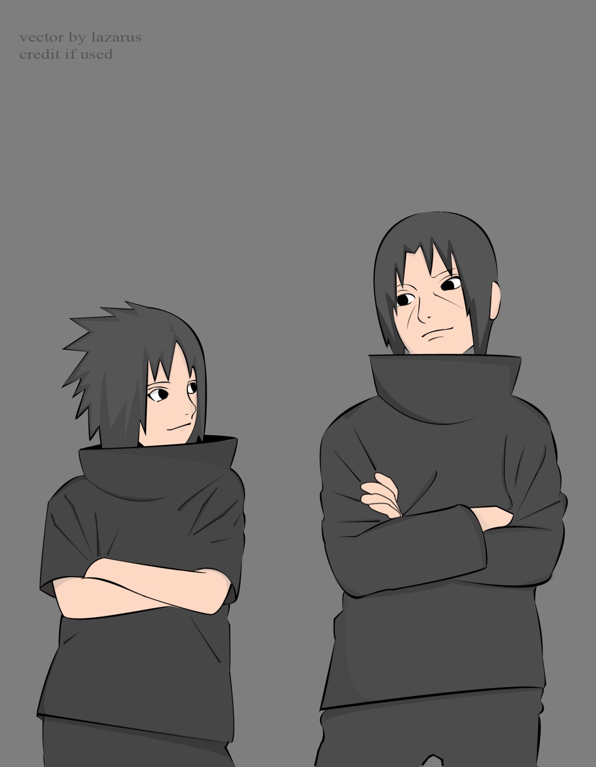 male naruto transparent_png uchiha_itachi uchiha_sasuke vector_trace watermark