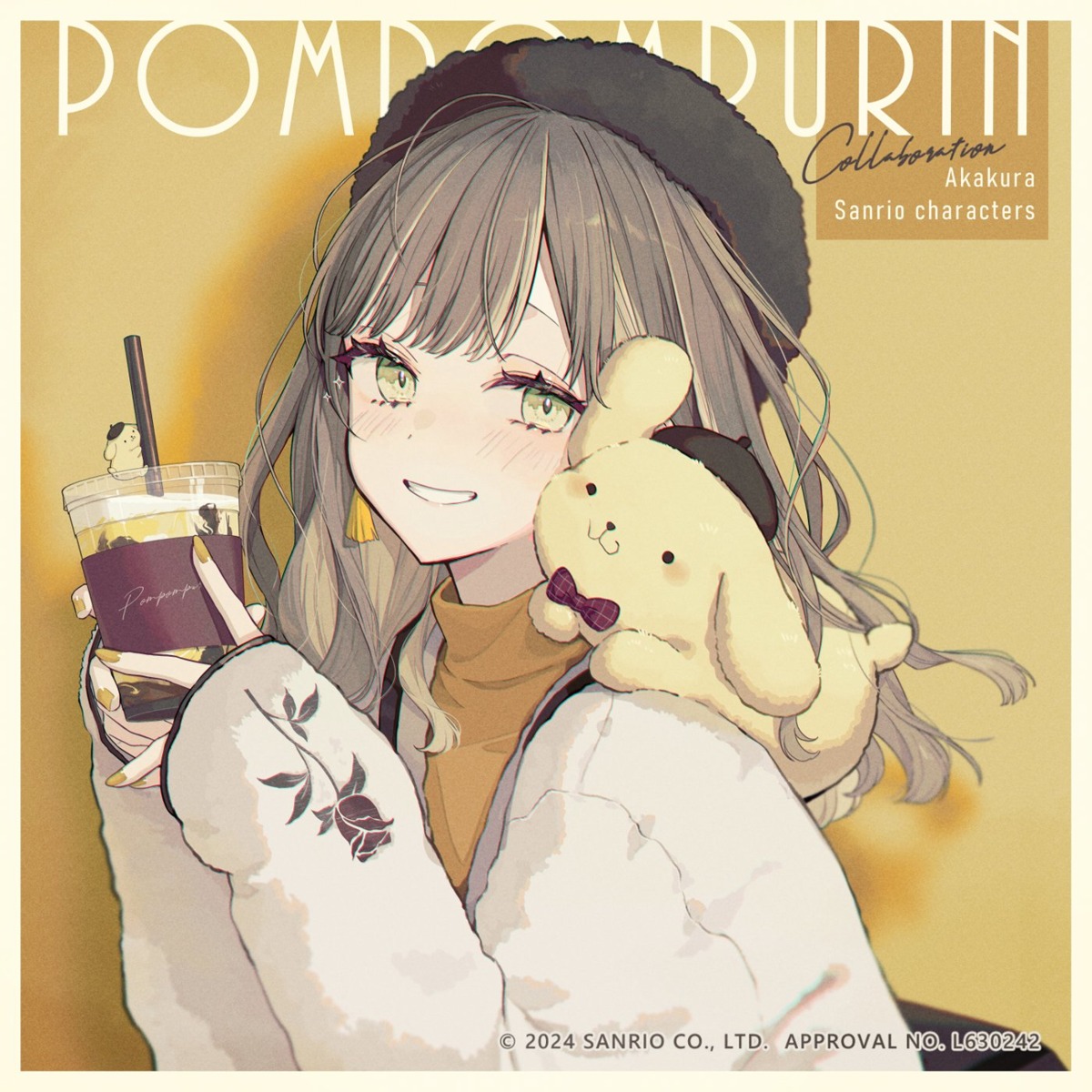 akakura crossover pompompurin sanrio