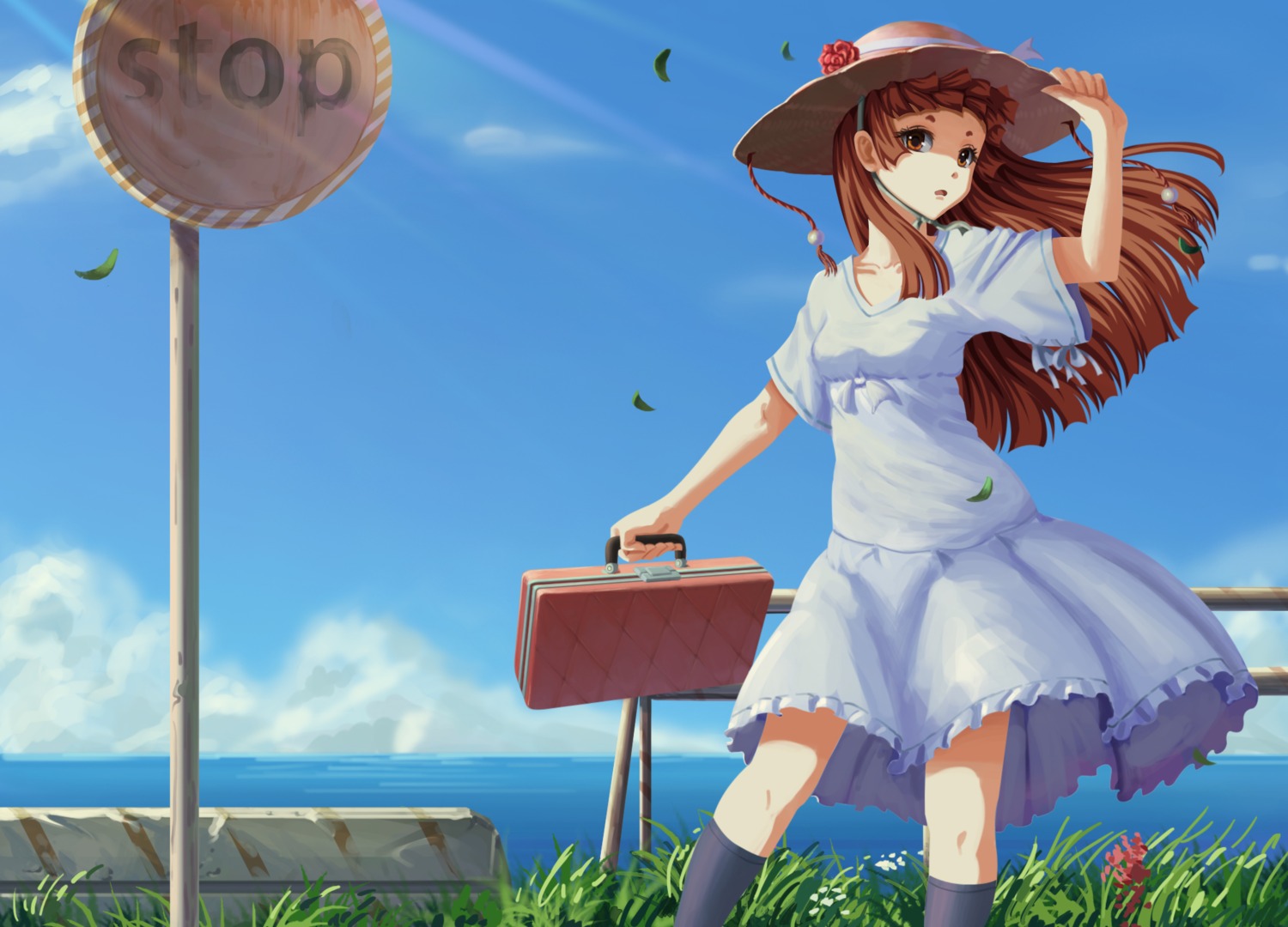 dress mushi_mu_kokoro summer_dress