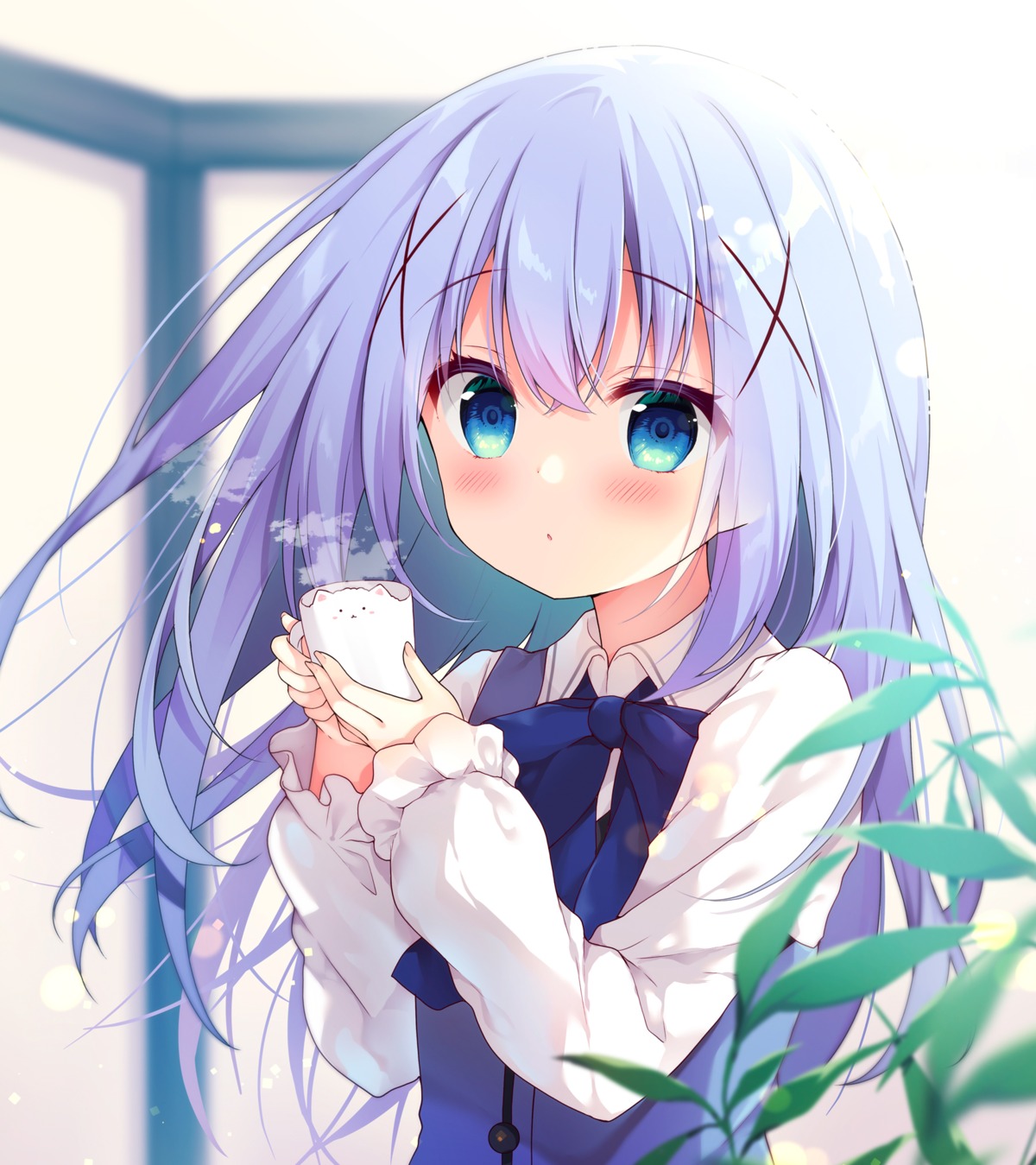 gochuumon_wa_usagi_desu_ka? izumi_yuhina kafuu_chino waitress