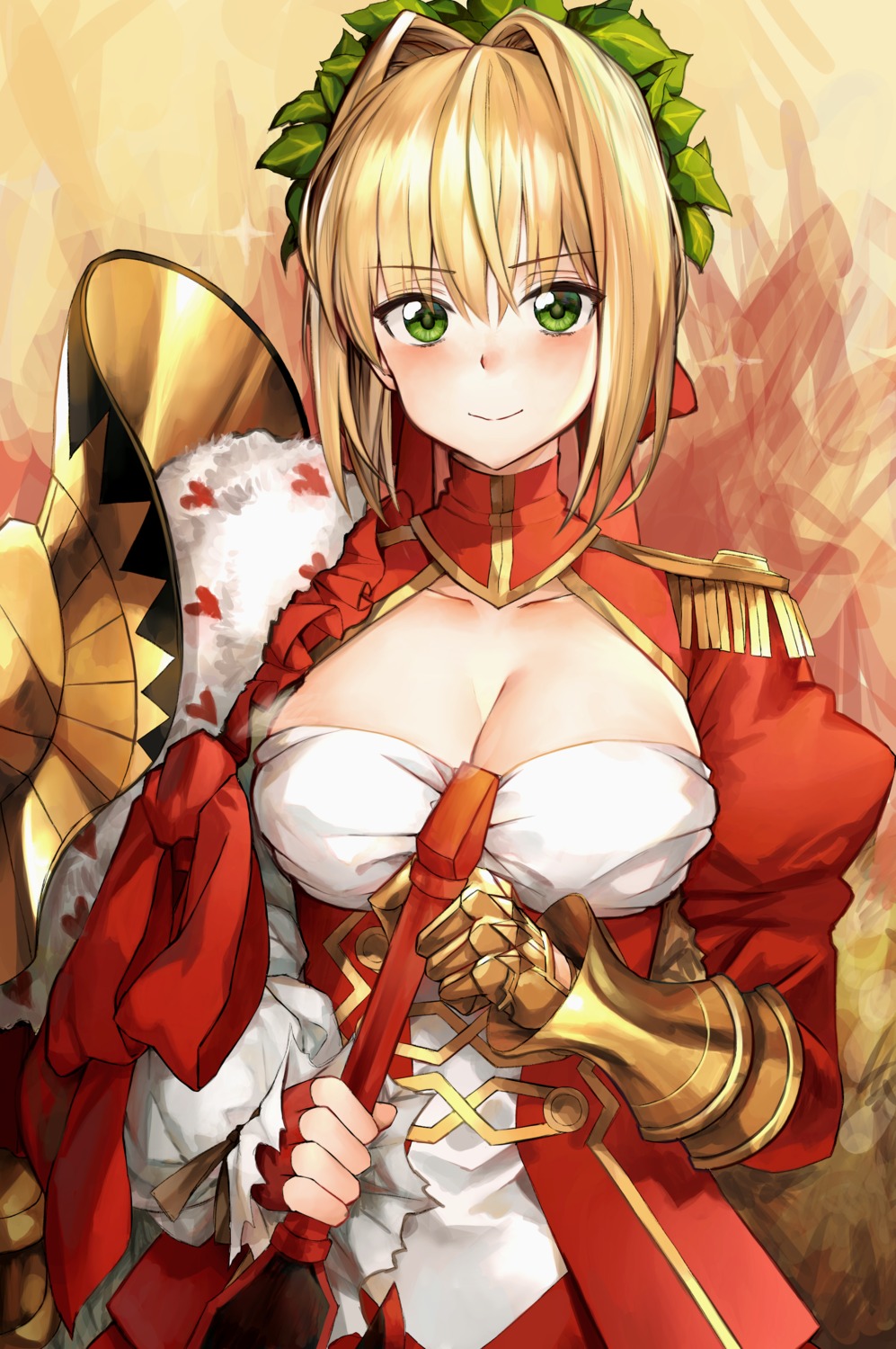 666_(ro_ro_ro3) armor cleavage fate/grand_order saber_extra sword