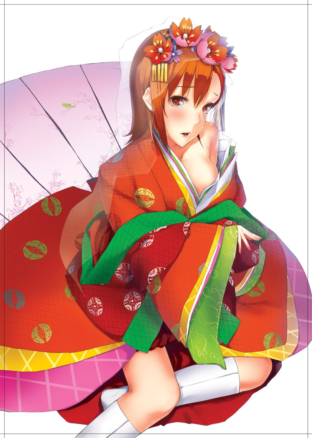 ken-1 kimono misaka_mikoto no_bra toaru_majutsu_no_index