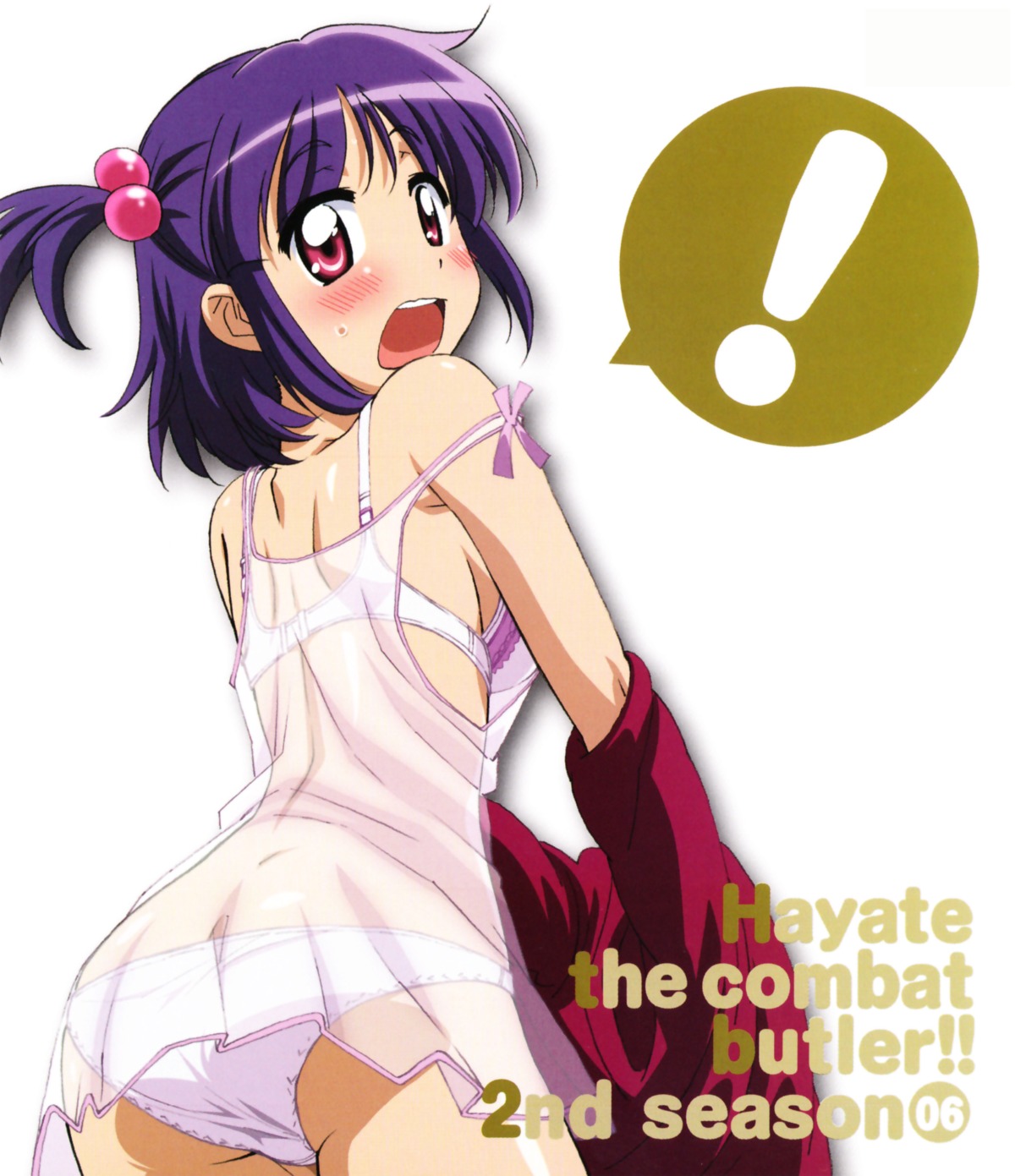 bra disc_cover hayate_no_gotoku lingerie segawa_izumi undressing