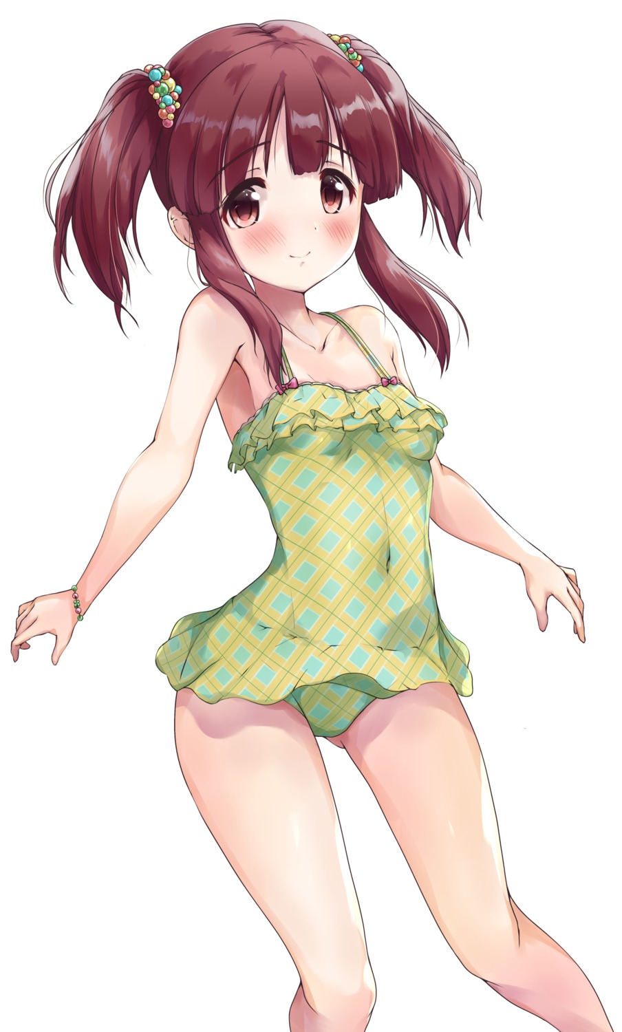 kuroba_aki ogata_chieri swimsuits the_idolm@ster the_idolm@ster_cinderella_girls